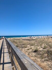 View of Meia Praia beach
