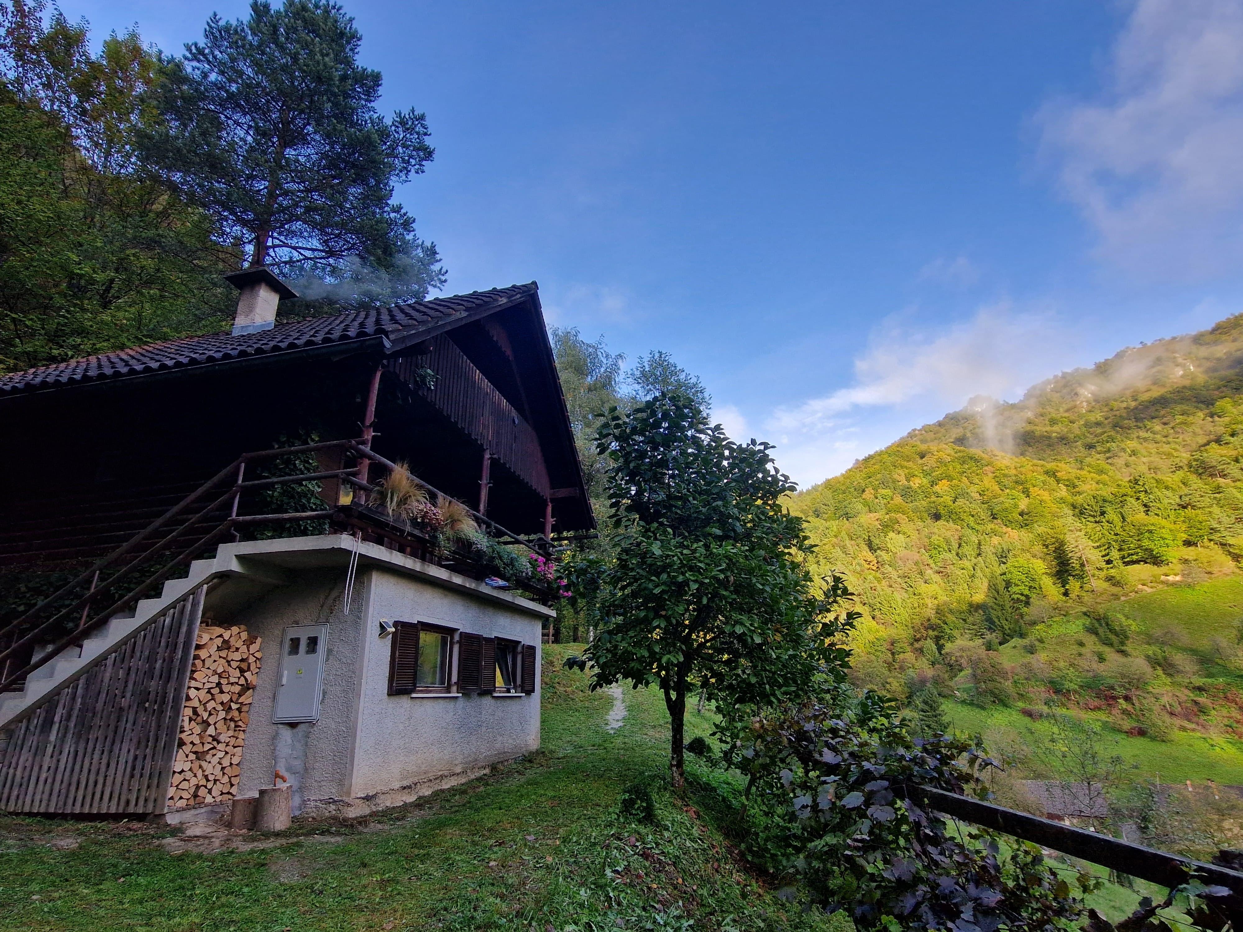 Das Häuschen von außen