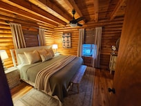 First floor king bed