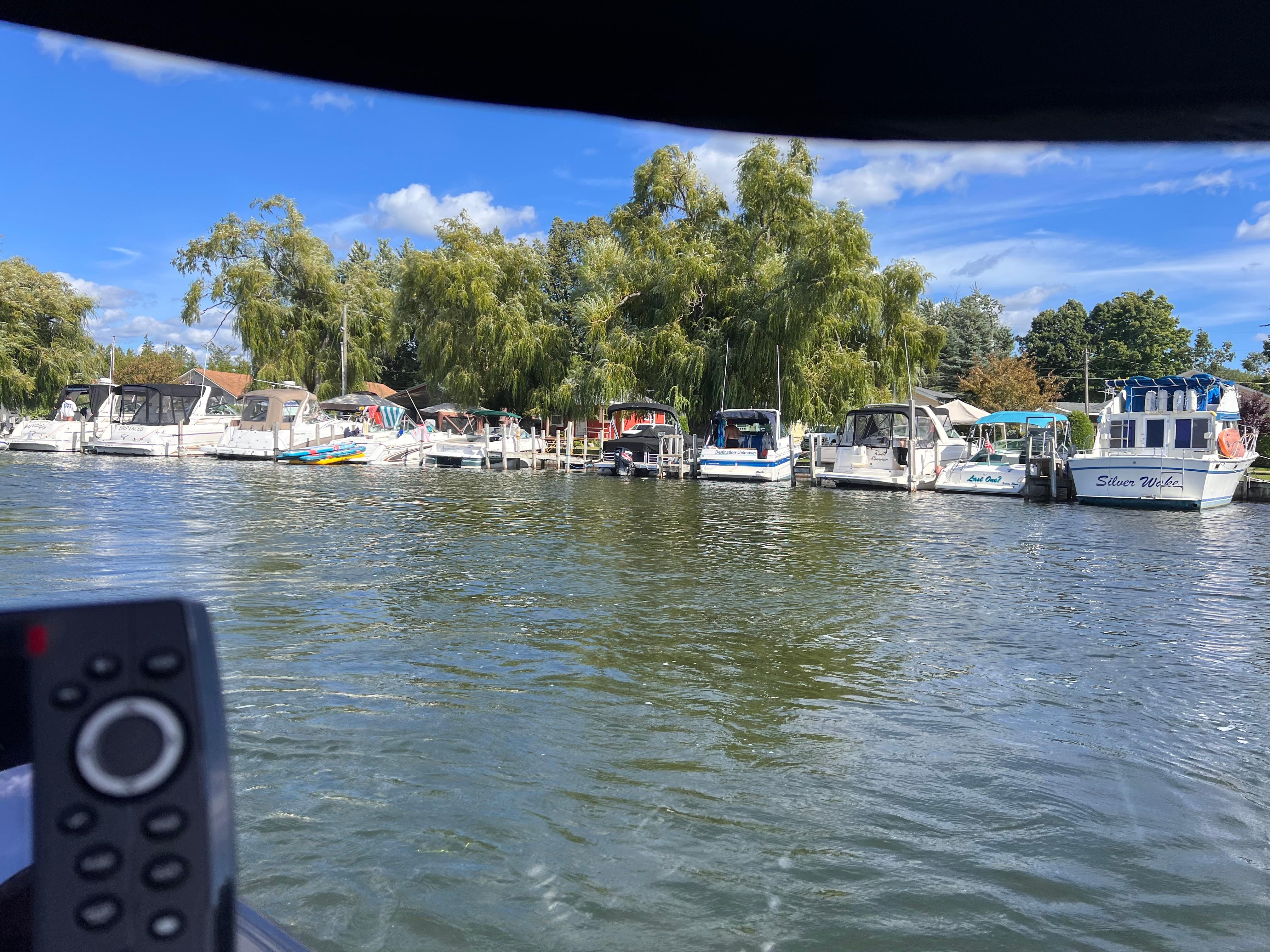 Big boats on the river
