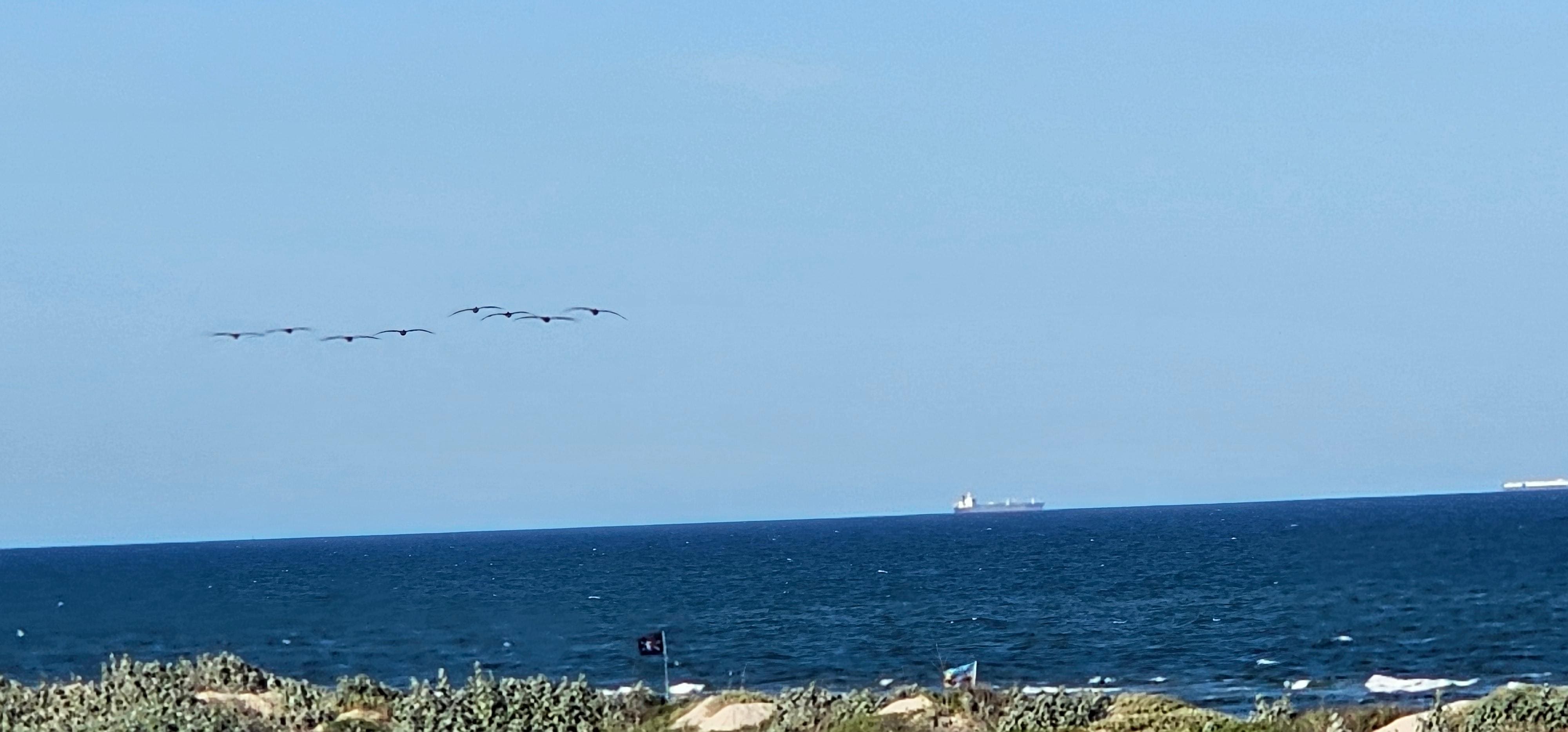 View from our balcony. 