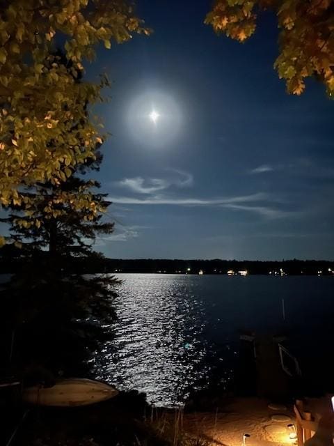 Evening view across Pike Lake