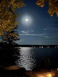 Evening view across Pike Lake