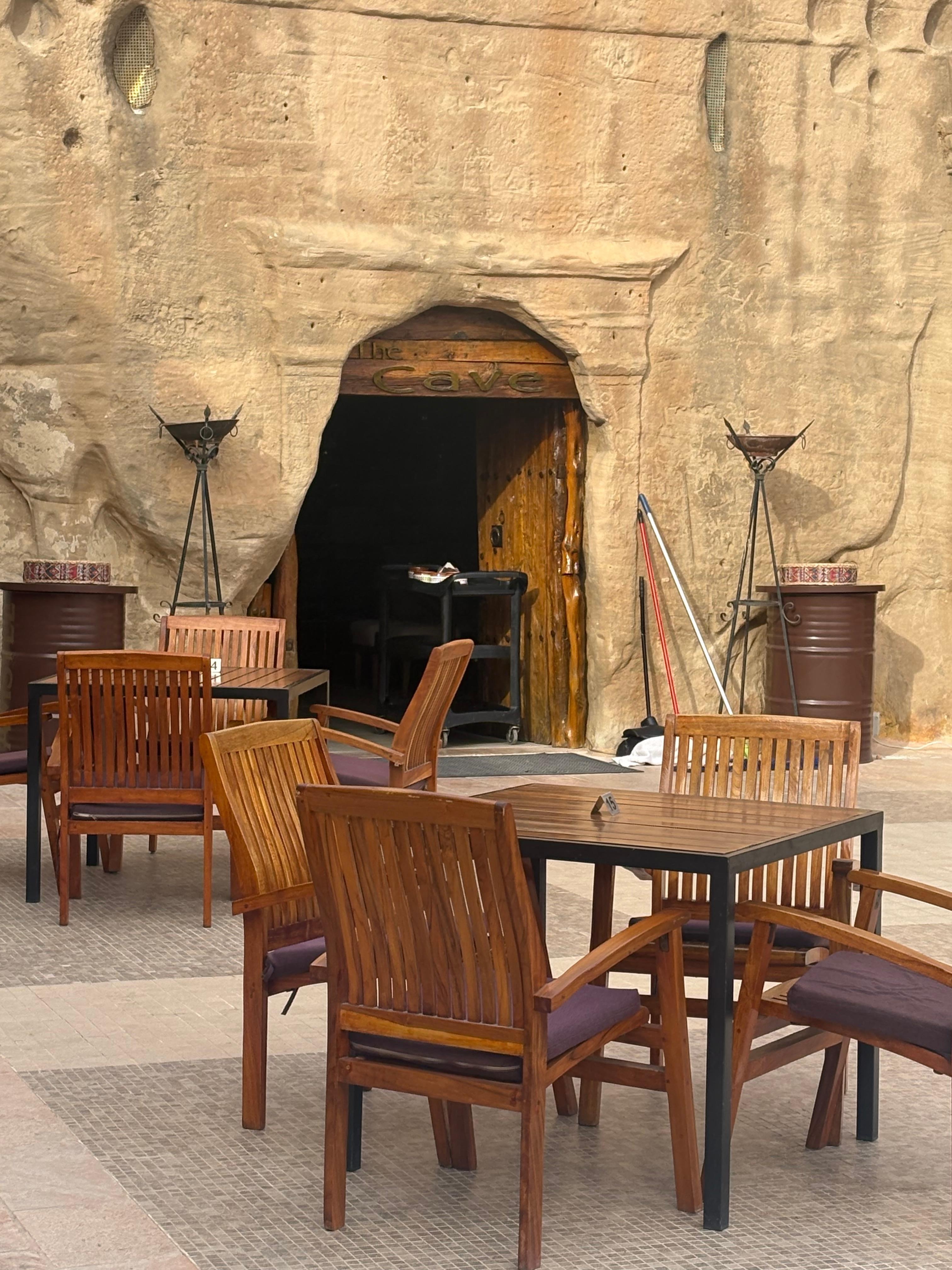 The Cave Bar in the daytime