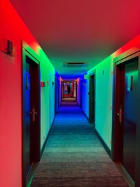 Hotel corridor