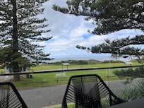 View from the balcony table!