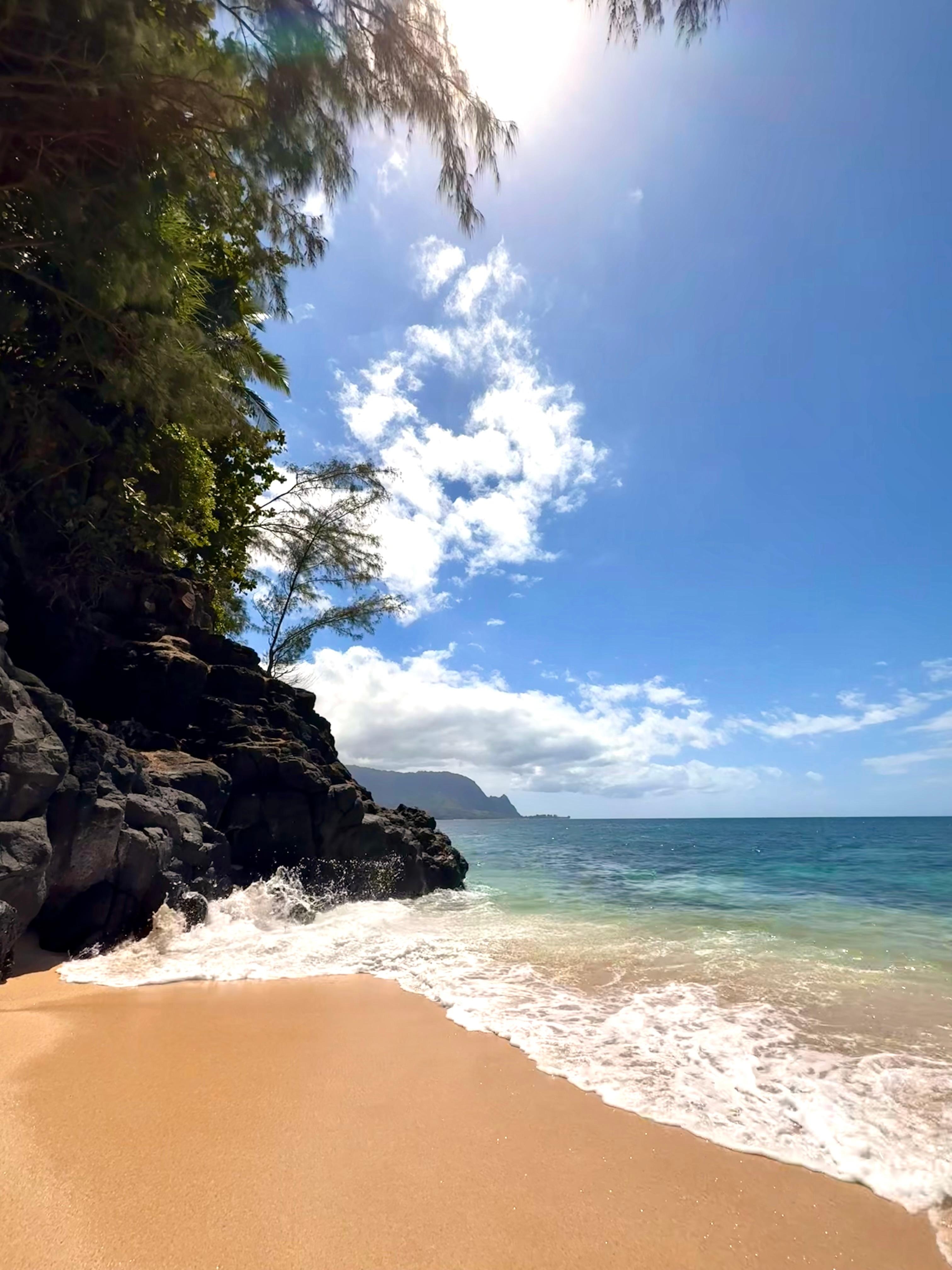 Hideaways Beach (walkable and one of our favorites)