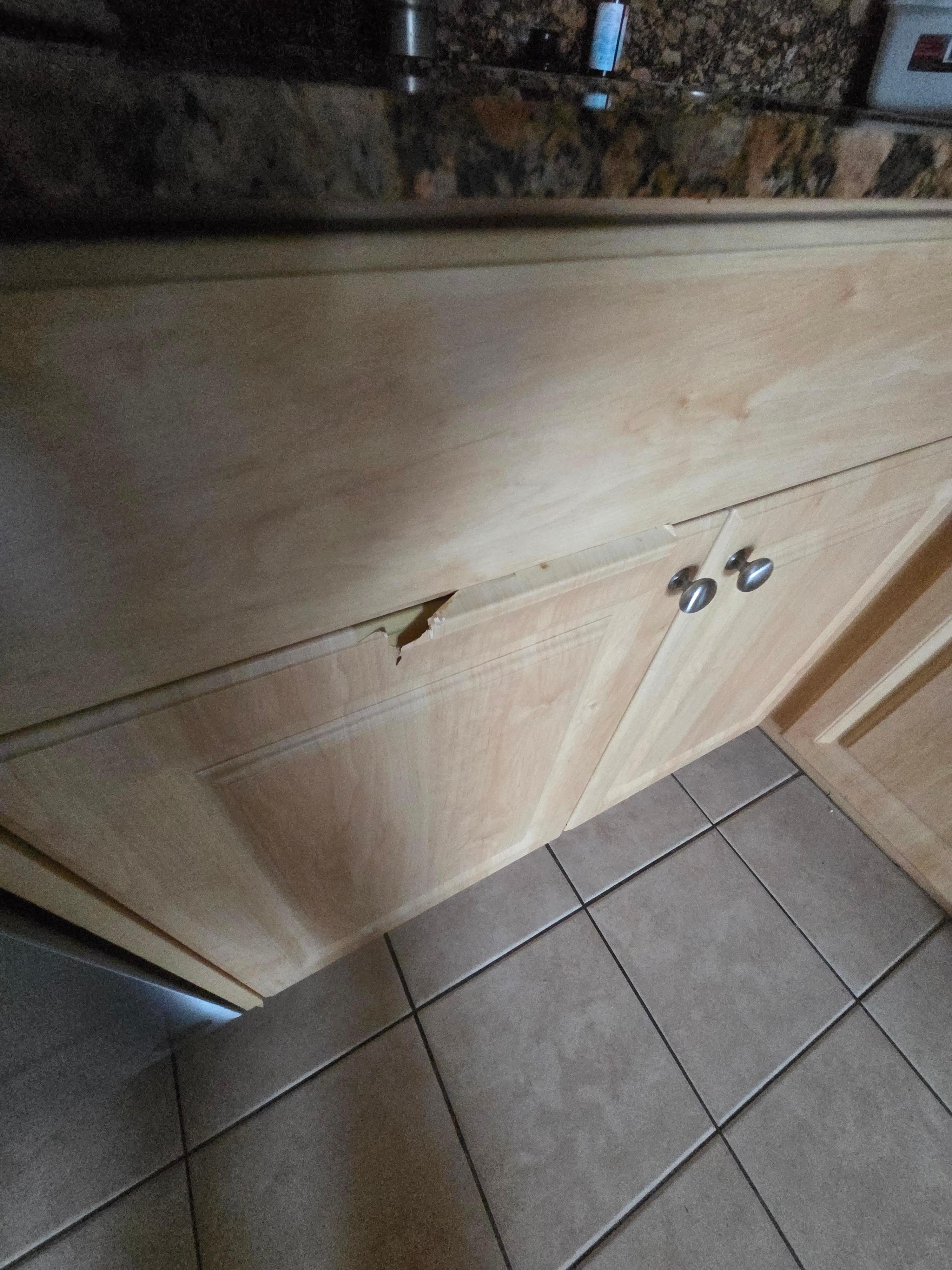 Poor condition 610N Sunset Vista