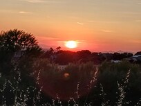 Enjoying the sunset at one of the view point close by.
