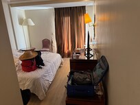 Room with large balcony