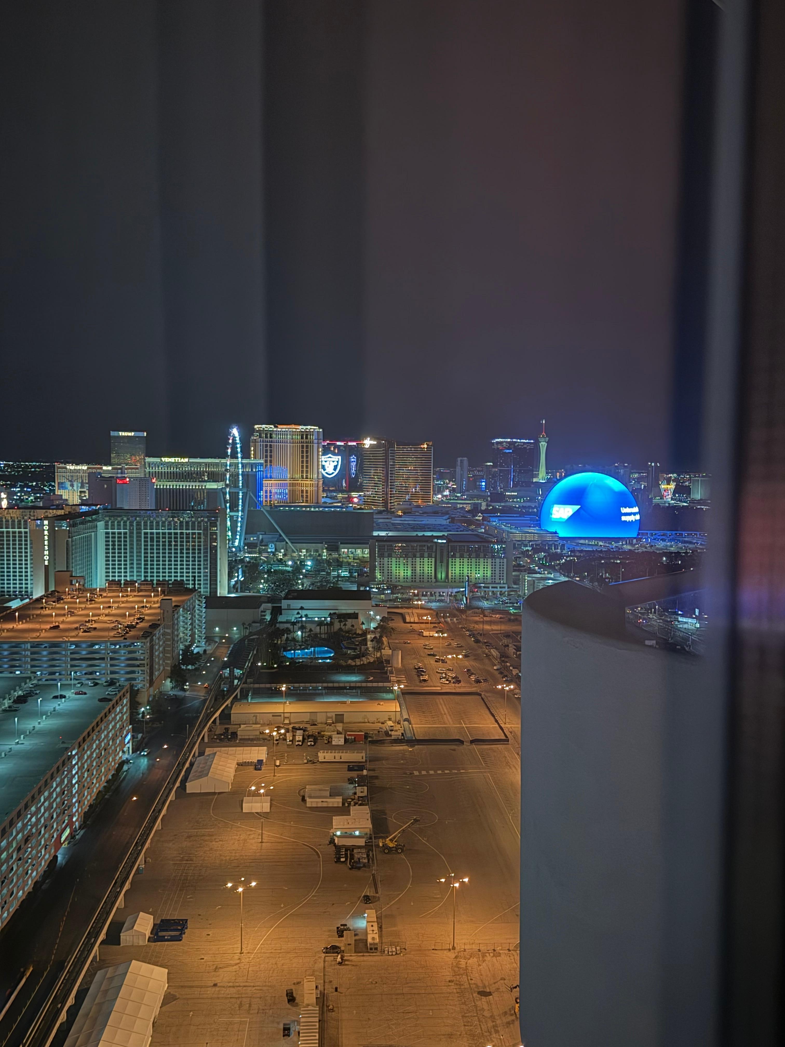 View from the balcony 