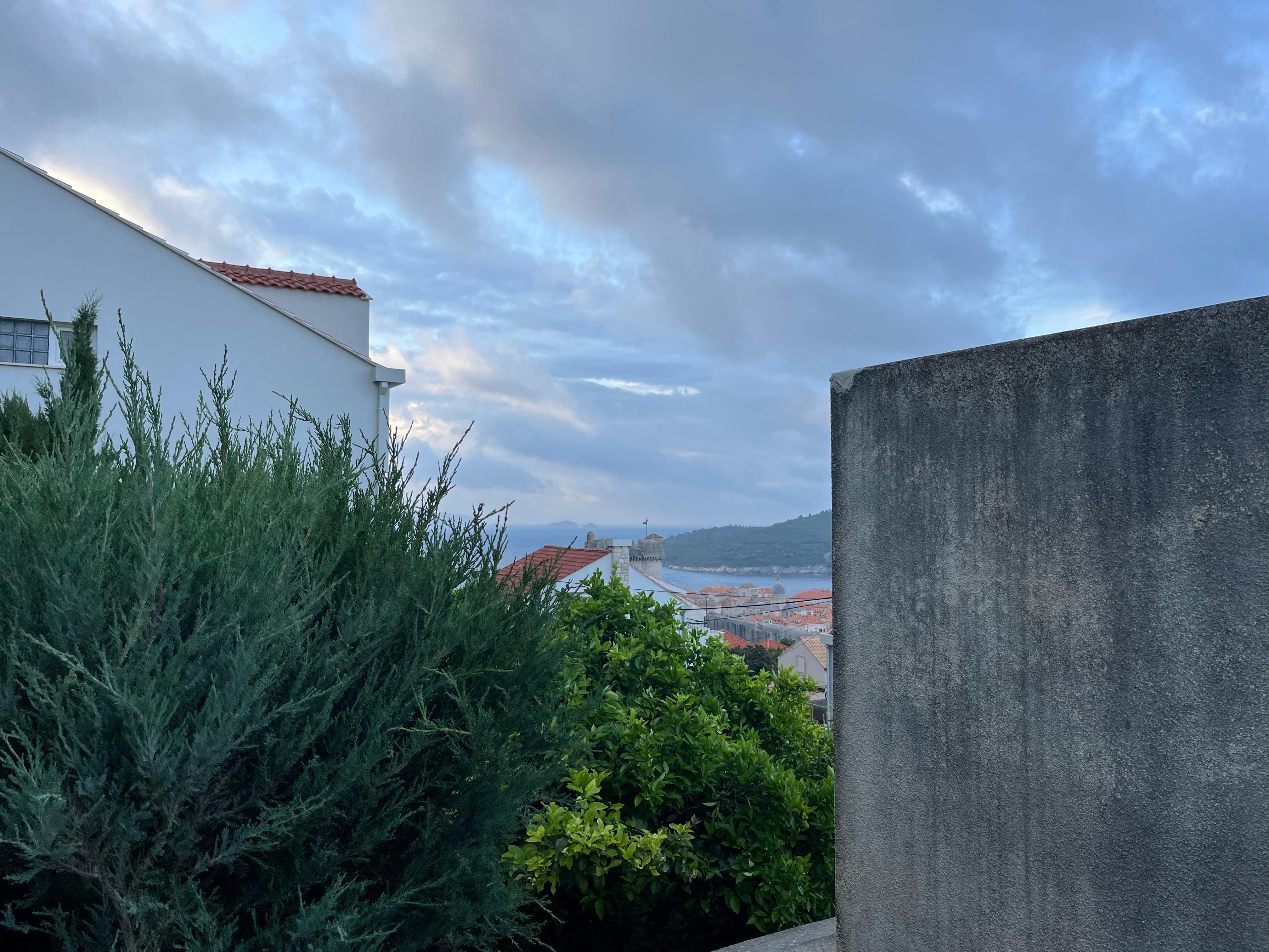 View from patio