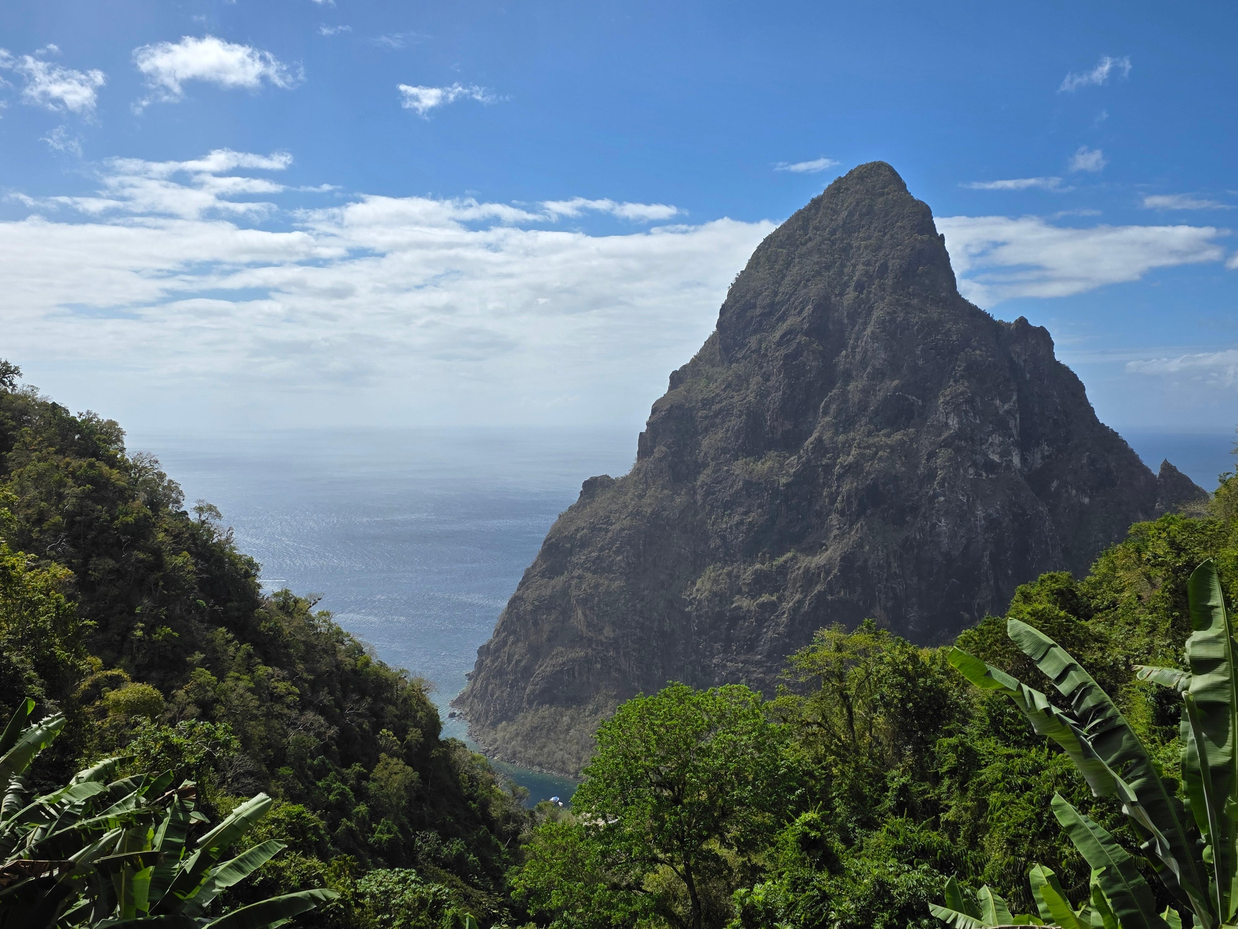 View from the trail at the grounds.