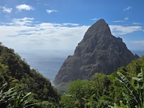 View from the trail at the grounds.