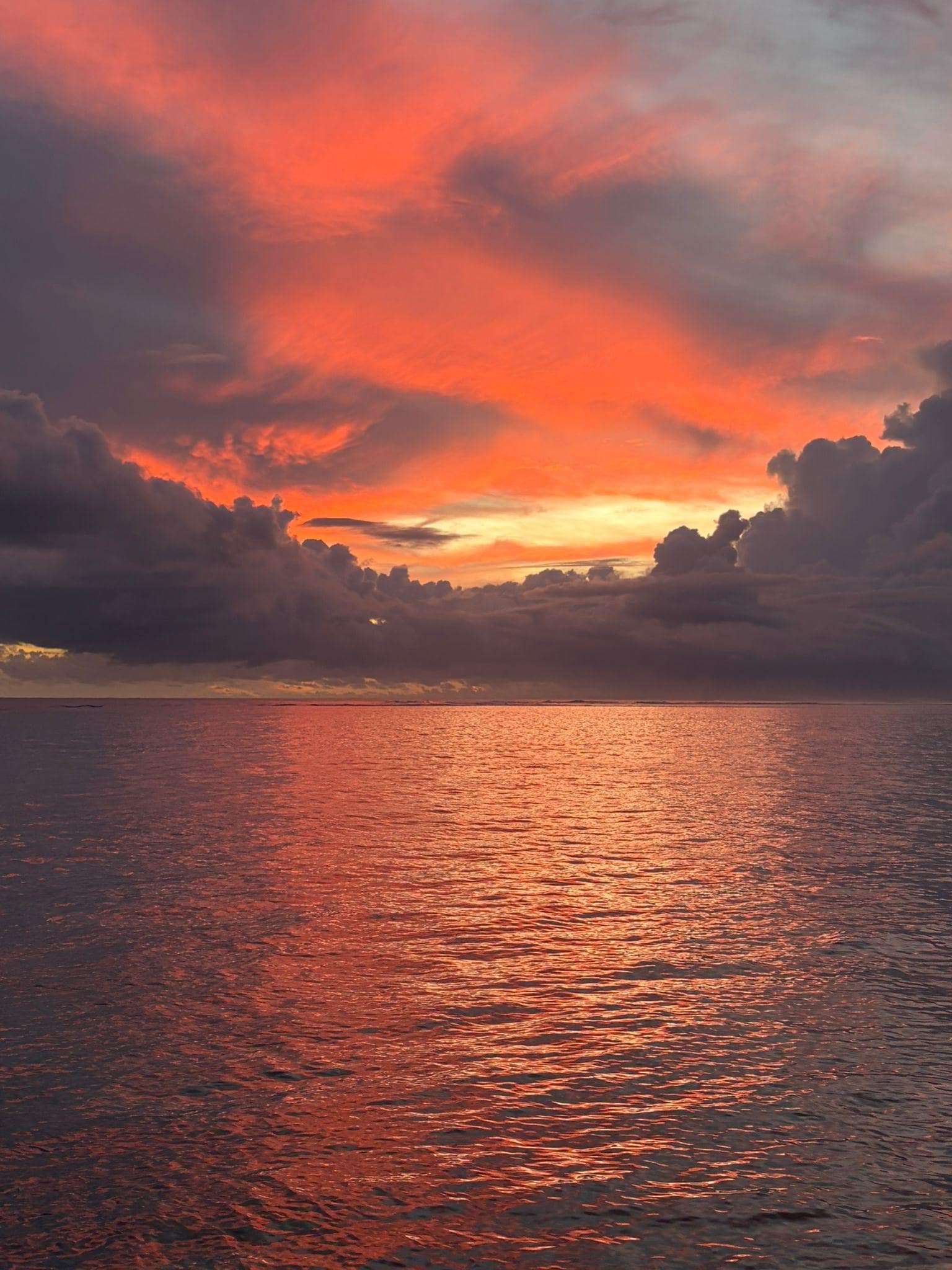 Sunset our 1st night