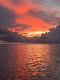 Sunset our 1st night