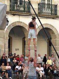 Entertainment in the square