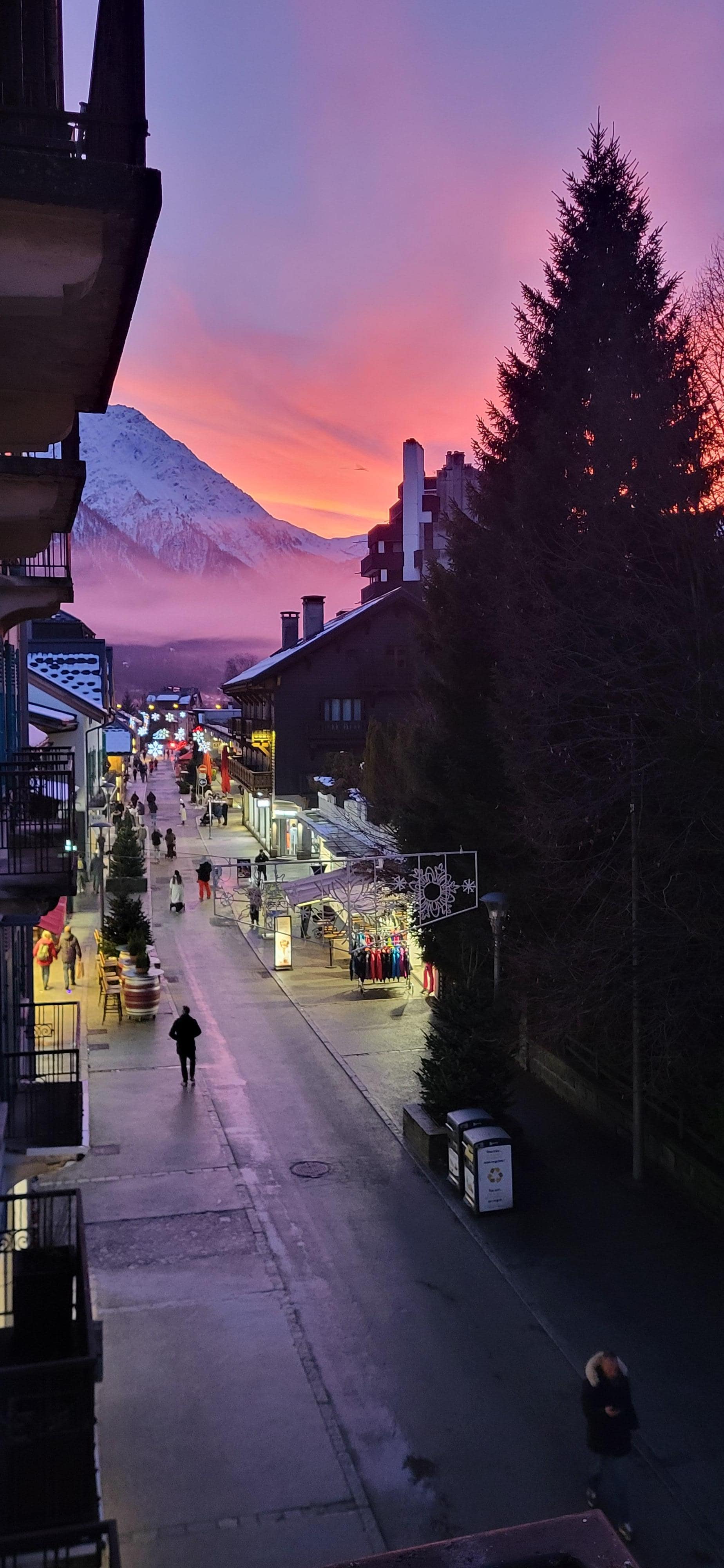 View from the balcony