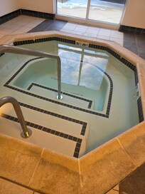 The hot tub was perfect for me!