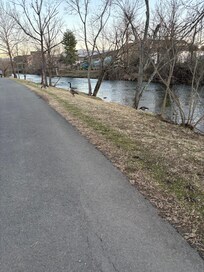 Walking trail beside the hotel.