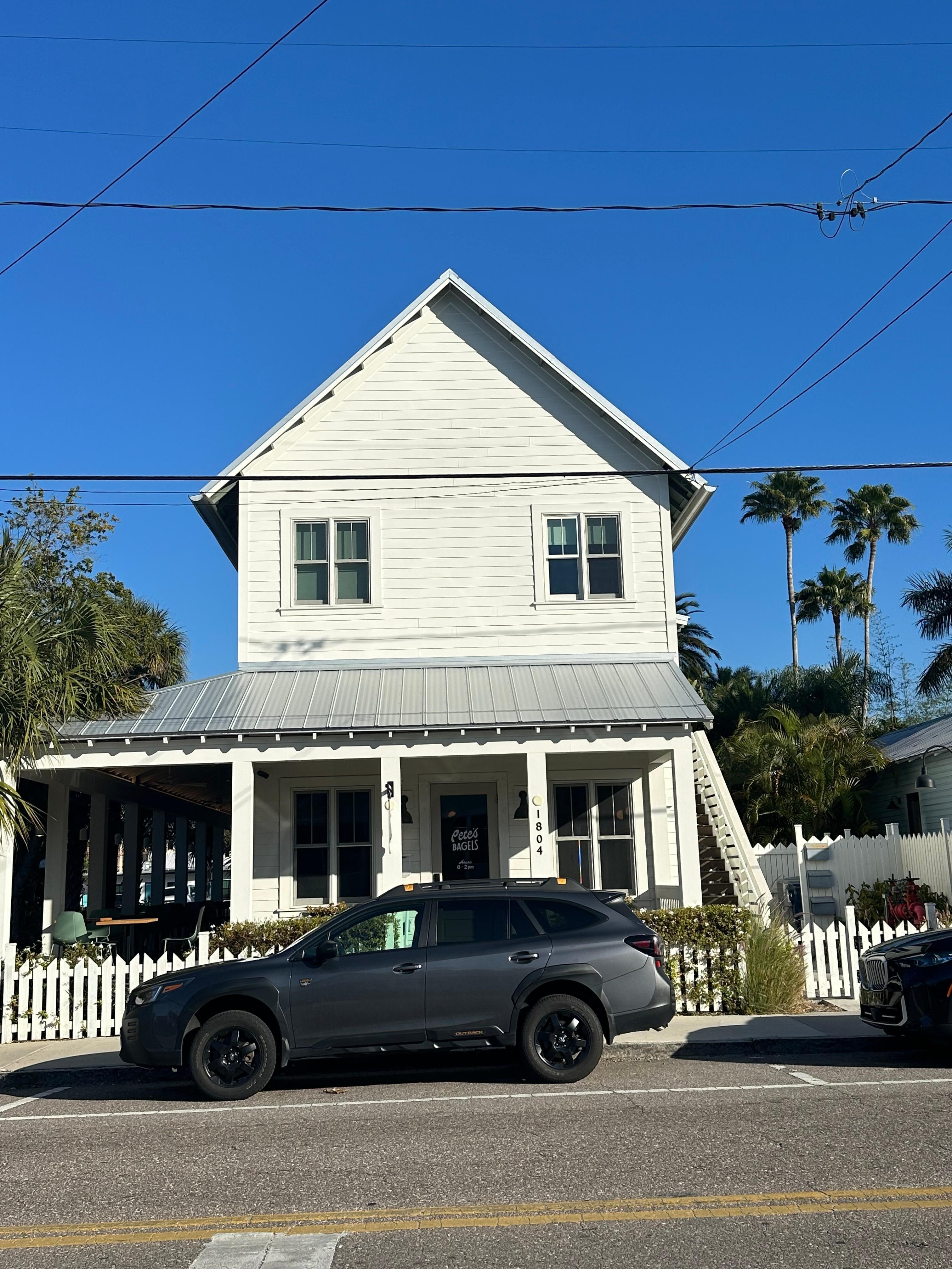 From across the street :) 