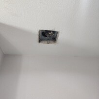 Exhaust fan in bathroom