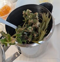 Herbal tea from the garden