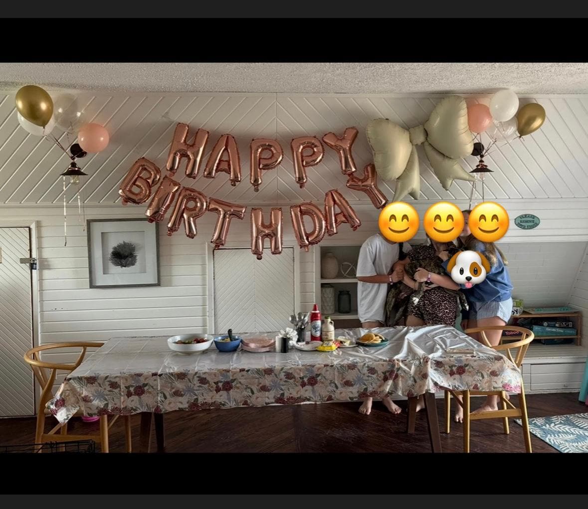We also celebrated by daughters birthday there on Easter weekend. There is a restriction on how many people can be on property at any time day or night even if they aren’t staying (7 people) and no parties so just be aware of that before booking. 