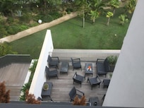 Terrasse de l’hôtel