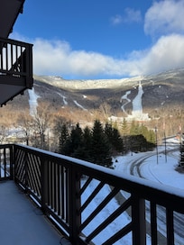 Mt. Mansfield from room balcony.