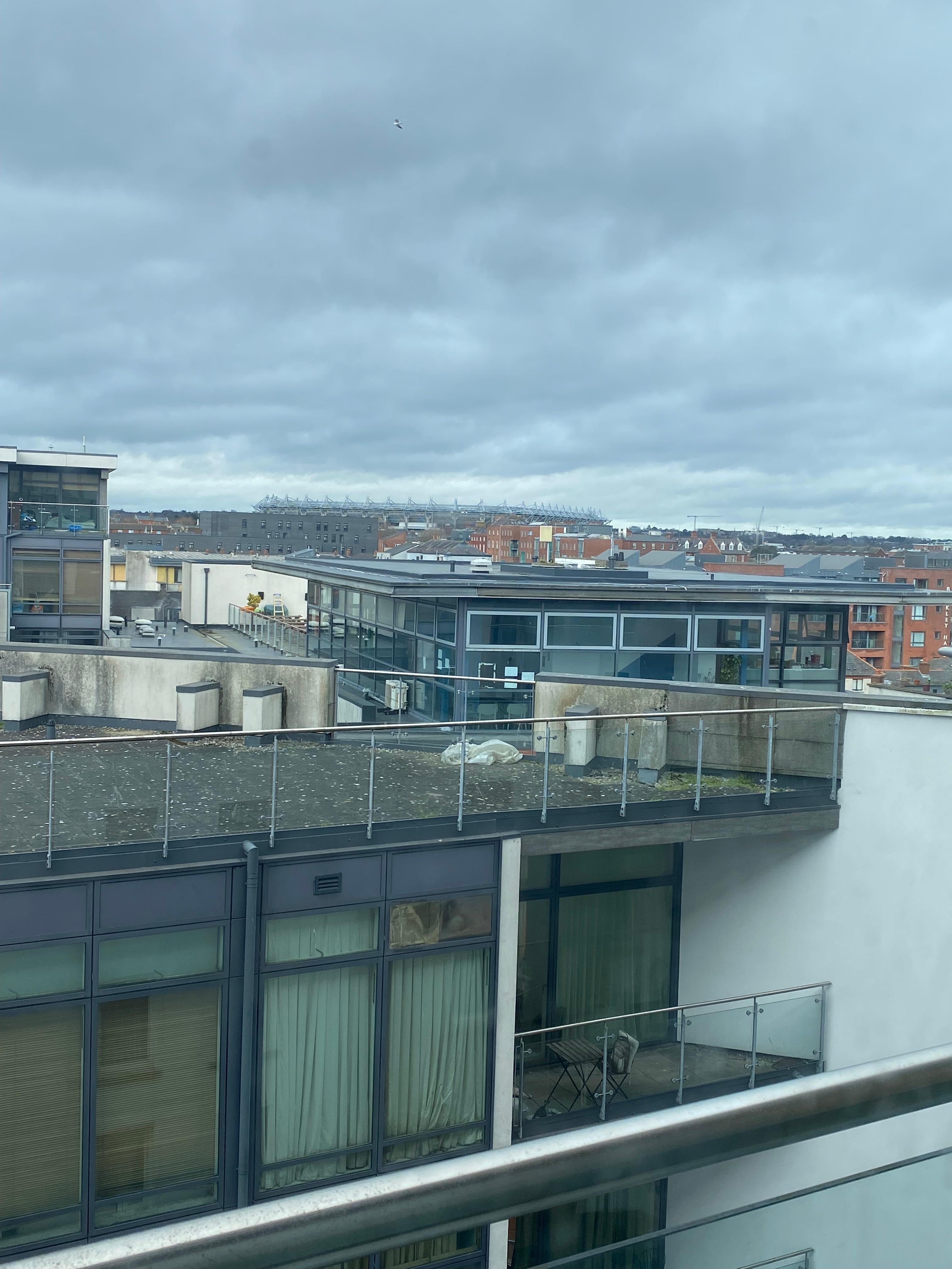 7th floor view - croke park
