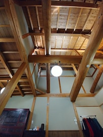 Family without bath and toilet room ceiling