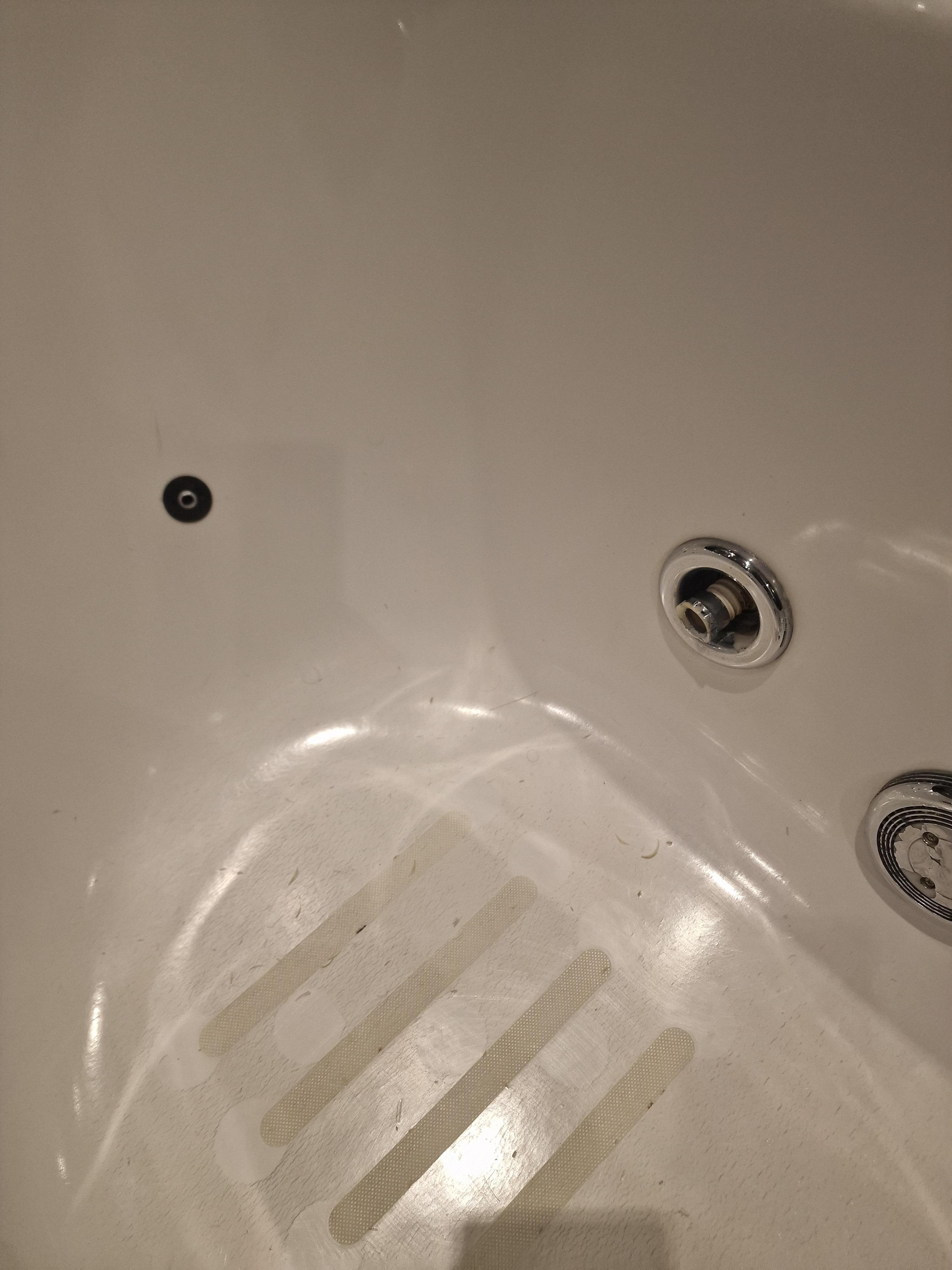 Toenails left in the bath