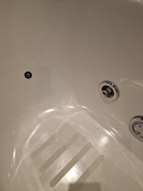 Toenails left in the bath