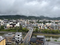 View from the rooftop patio.