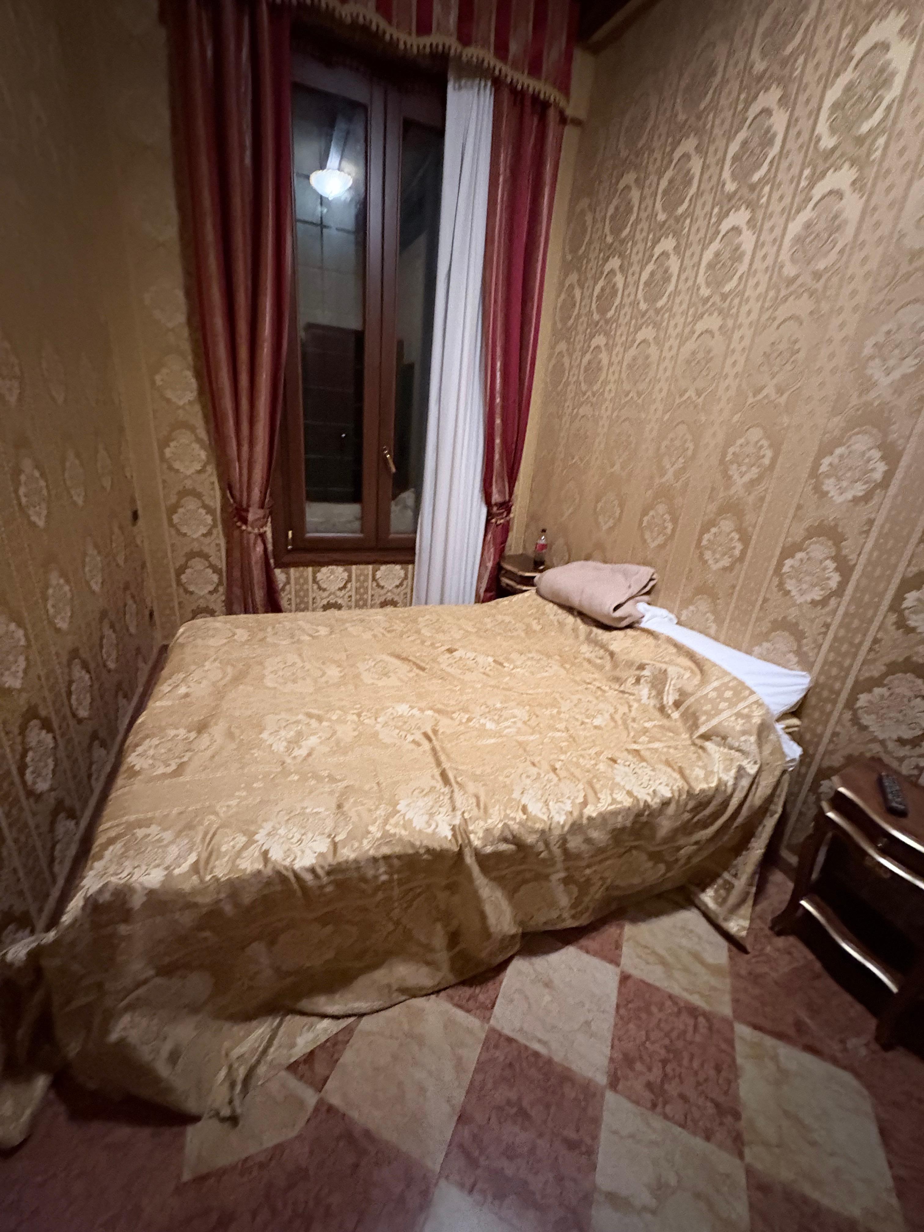Hotel room, not as advertised. 