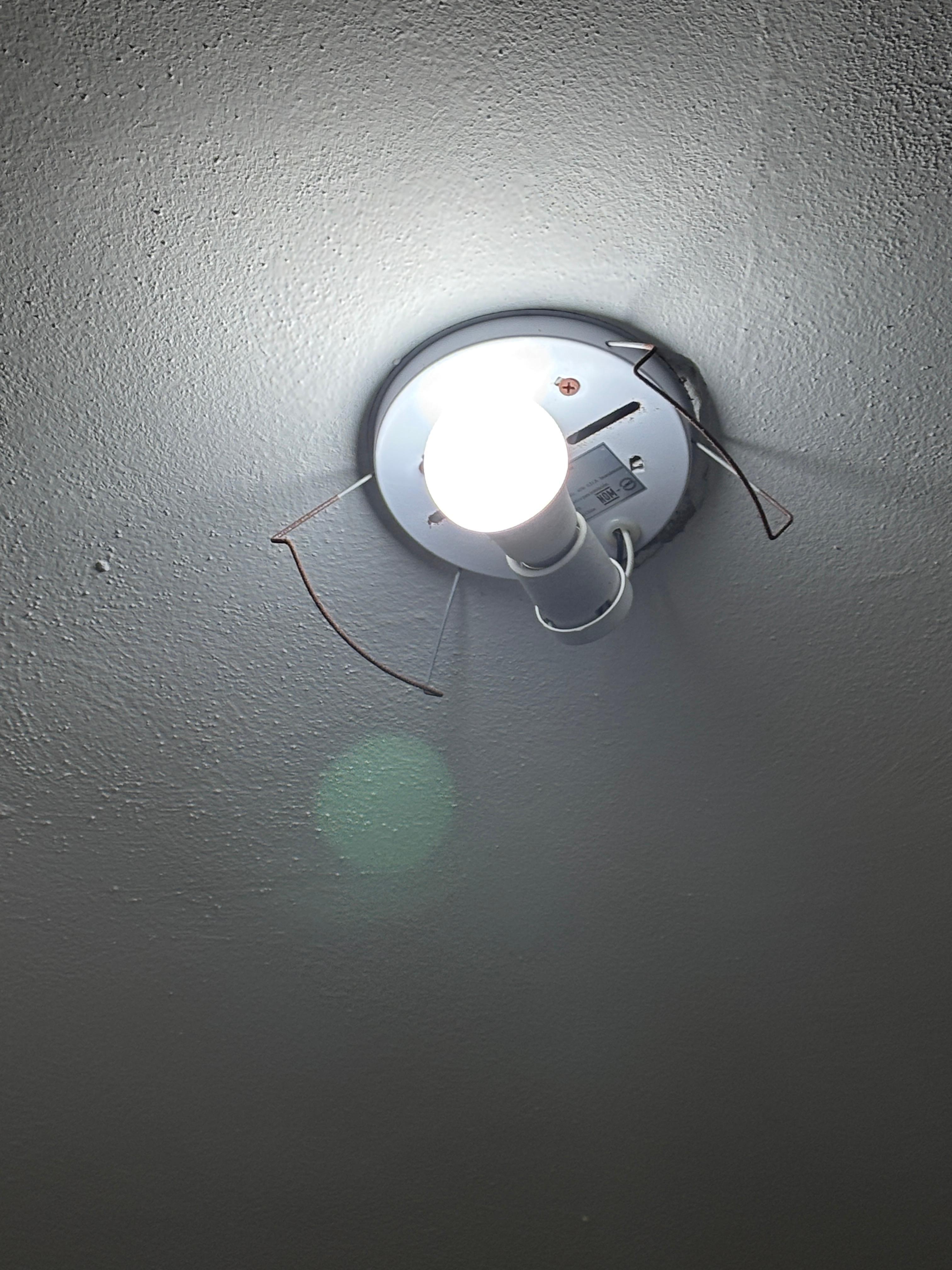 Bald light fixture 