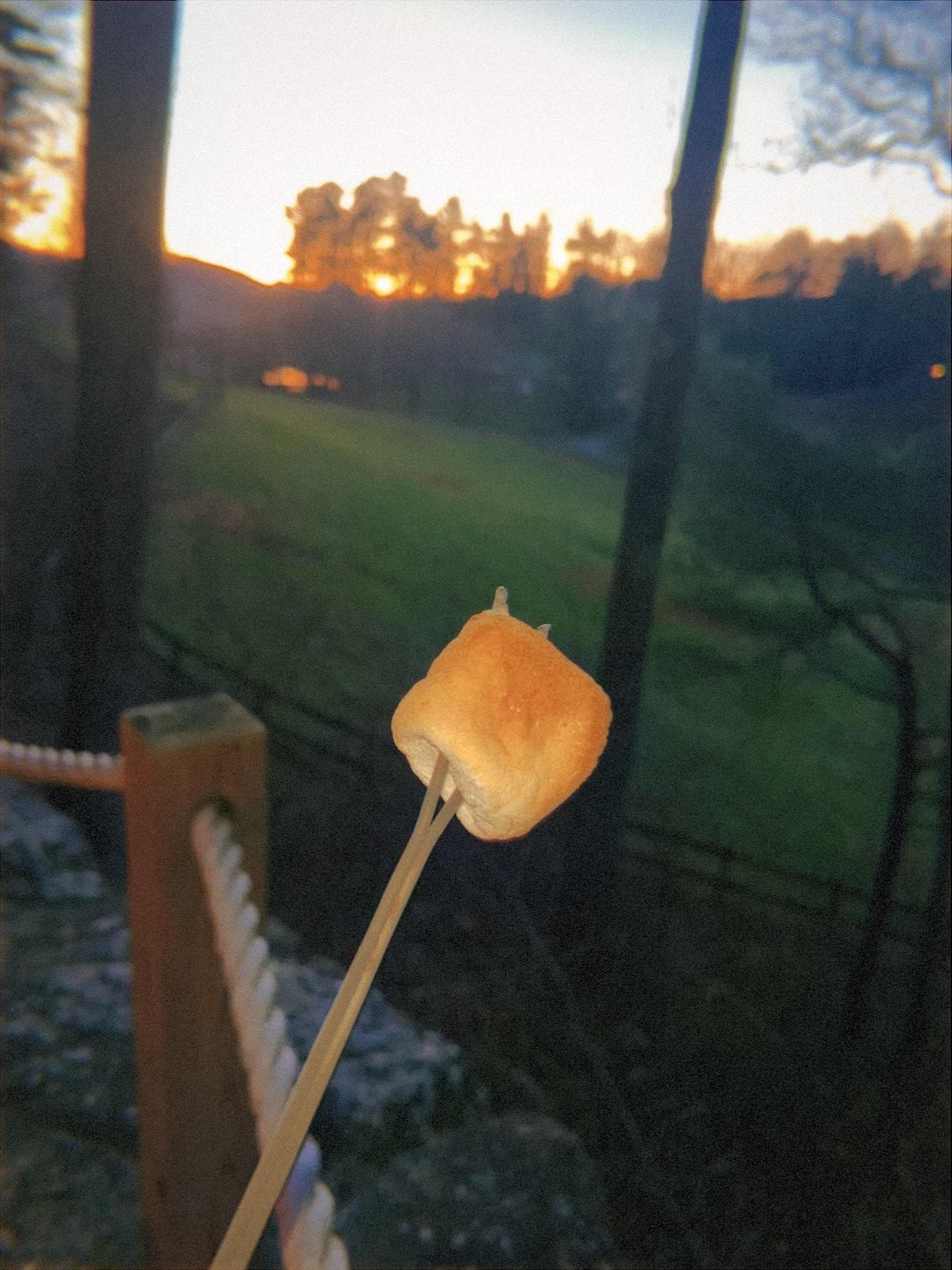 It was cold, but we managed to enjoy the fire pit