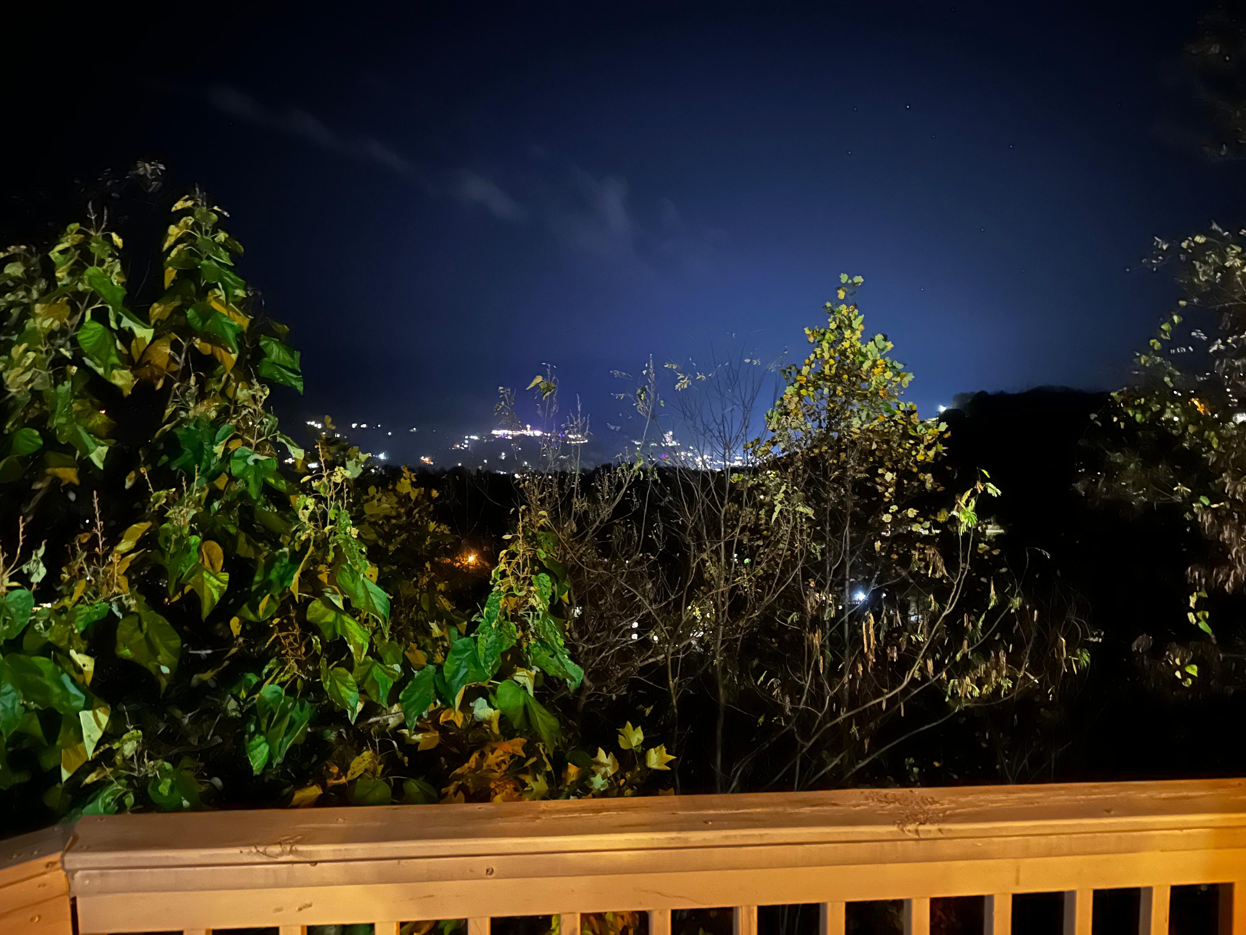 Gatlinburg at night 