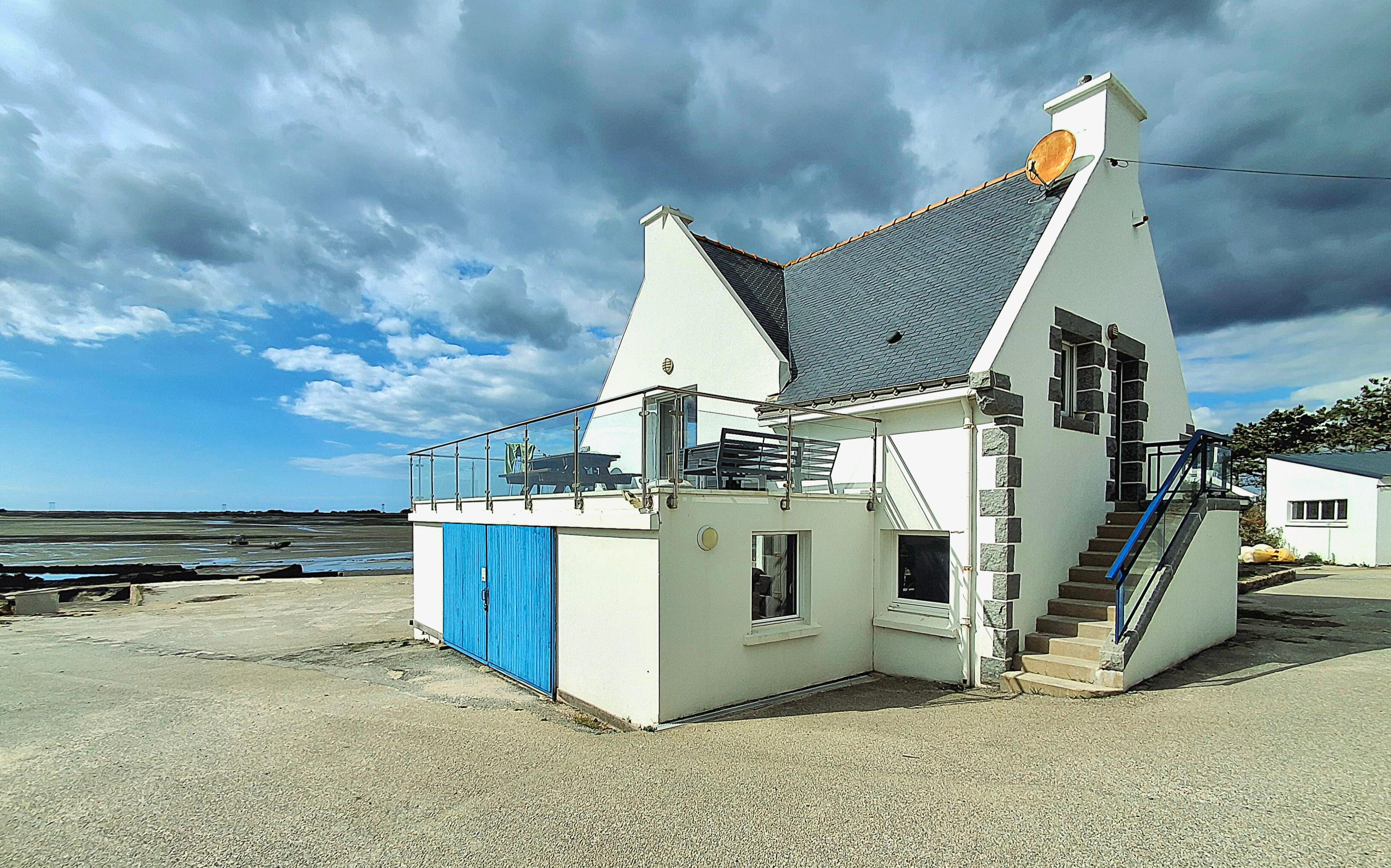 Ansicht Terrasse mit sitzmöbeln