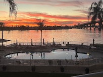 View from condo balcony.