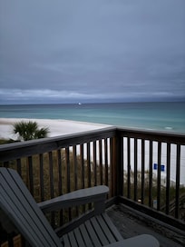 Fabulous view from top balcony