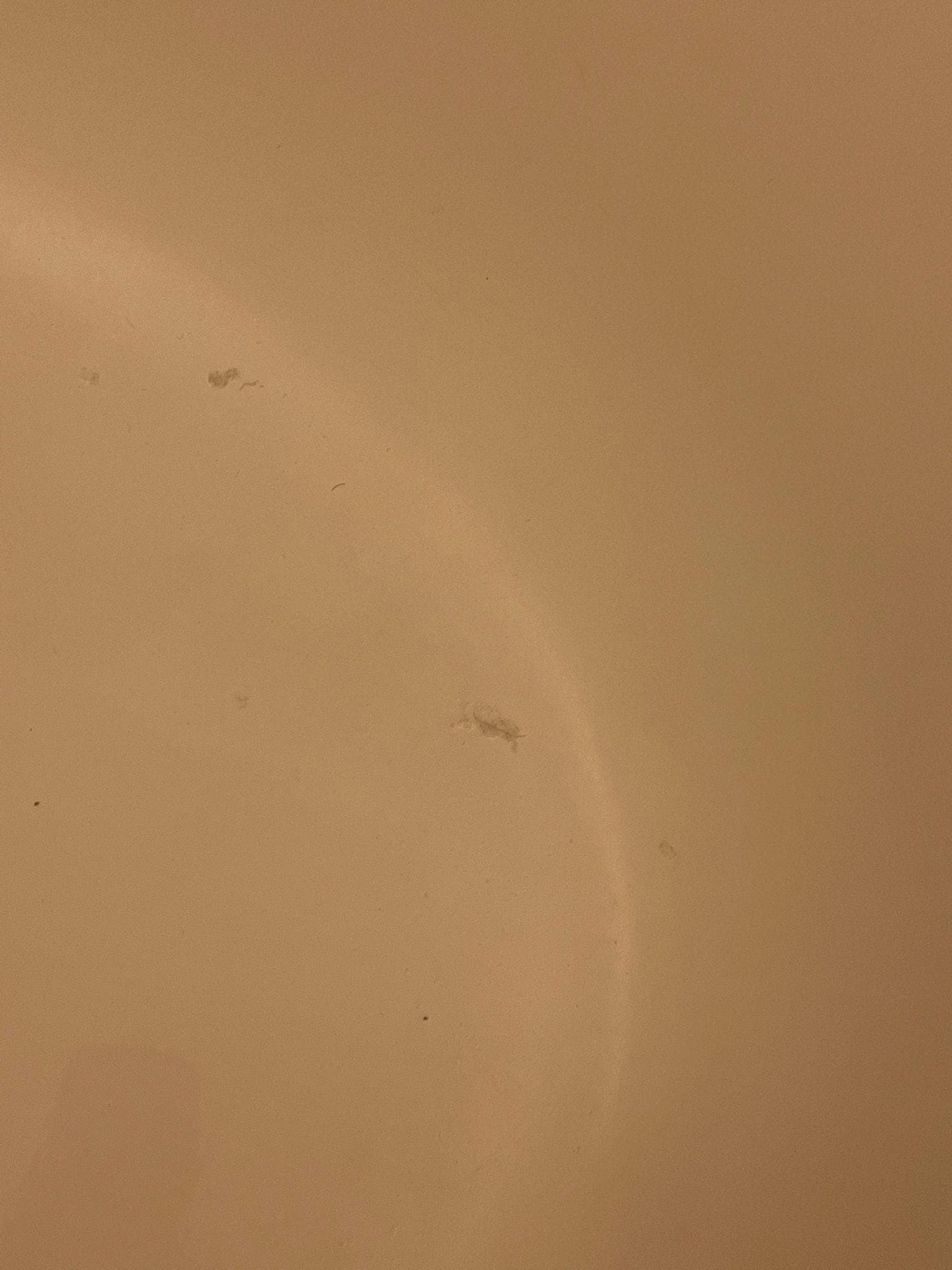 Hairs in bath