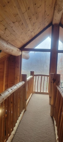 Look out window in the loft