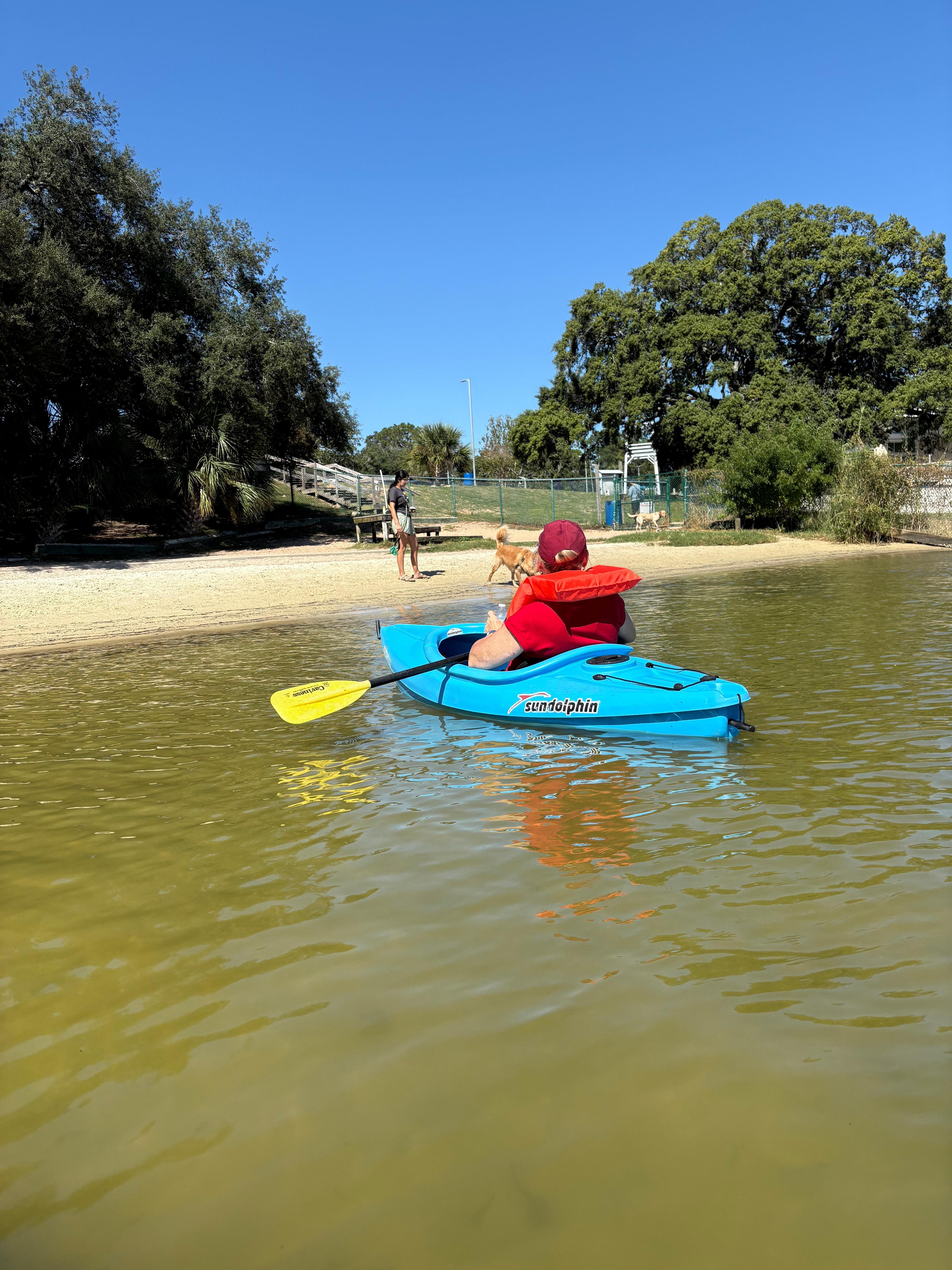 Put the kayaks in at the boat launch down the street for some extra fun adventures!