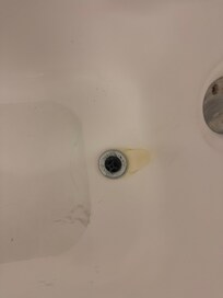 Stains in tub