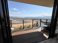 View from our corner room. You wake up to the buzzing sounds of racecars making their rounds on the track. We saw F1 racers training their rides at our stay.