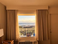 Ocean view from our room