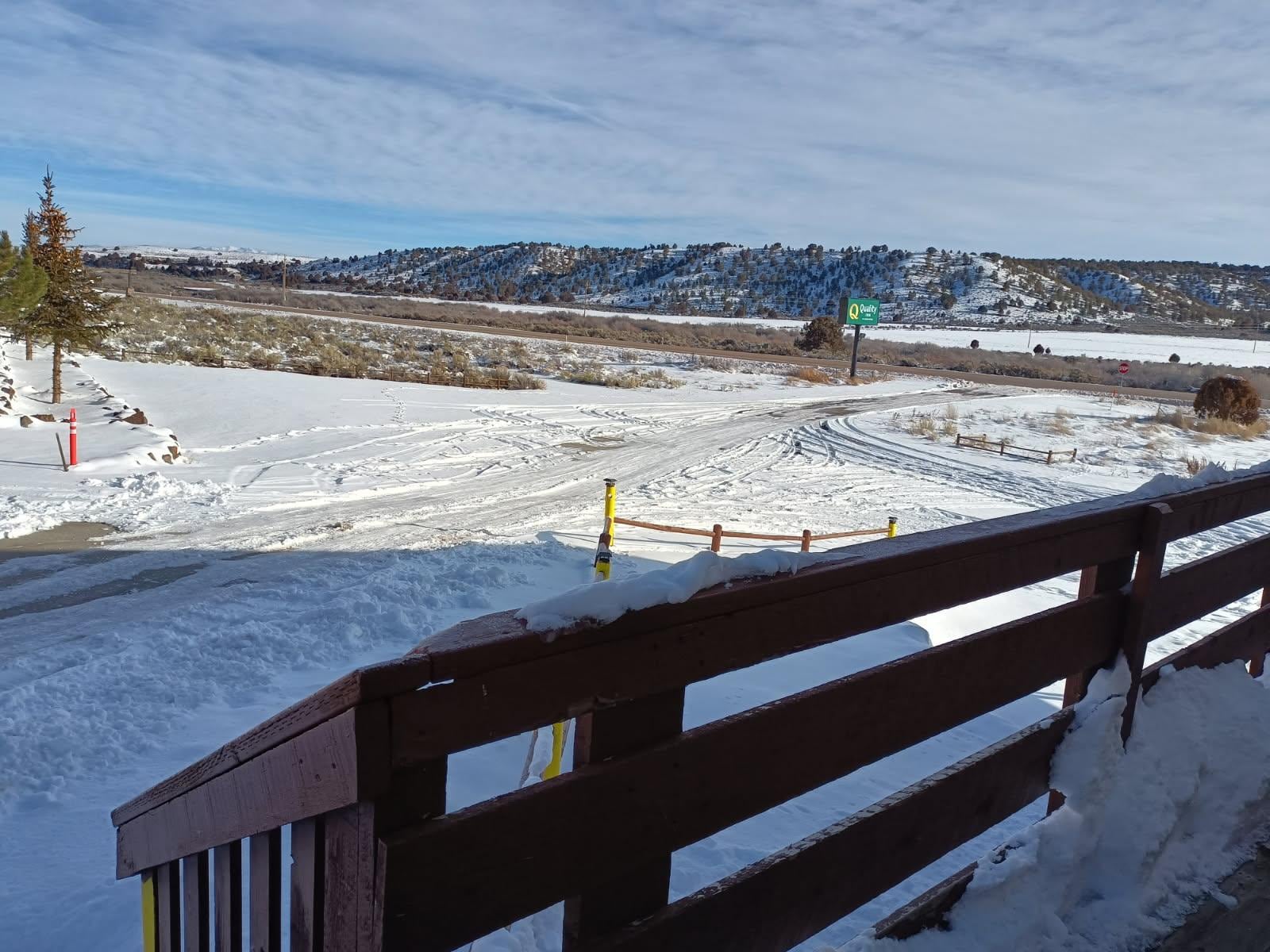 Road to the property