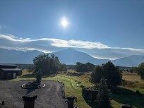 The view from the deck.